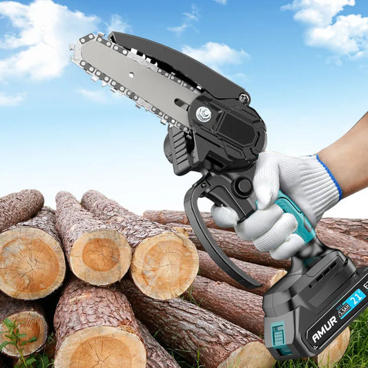 6 Inch Mini Cordless Electric Chainsaw