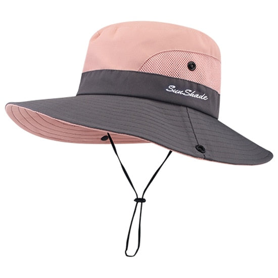 Women Wide Brim UV Protection Sun Hat