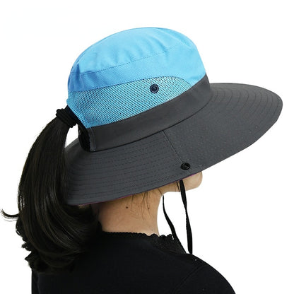 Women Wide Brim UV Protection Sun Hat