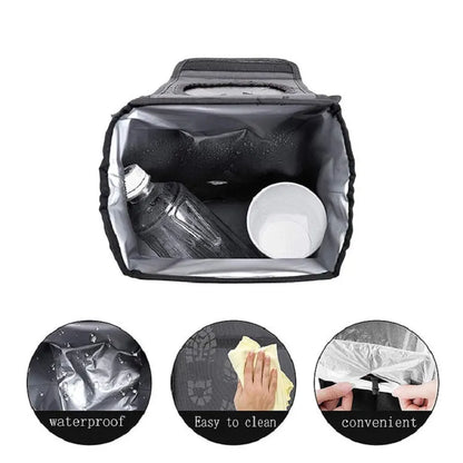 Waterproof Car Trash Can Bin Organizer